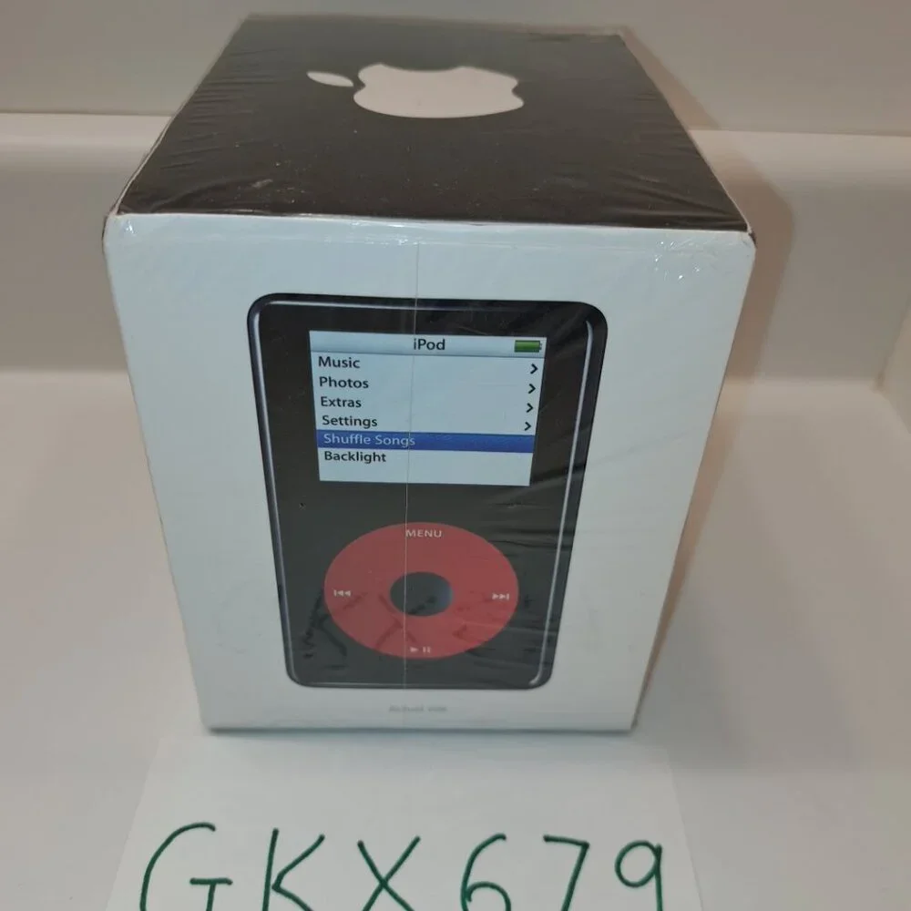 Apple iPod Vintage U2 Special Edition Black/Red (20 GB) Unopened/Factory Sealed
